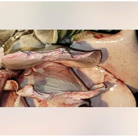 Gorgeous!!! Large 34"H x 18”W Vintage Capodimonte Italy *Pedestal *Plant Stand - Picture 8 of 8